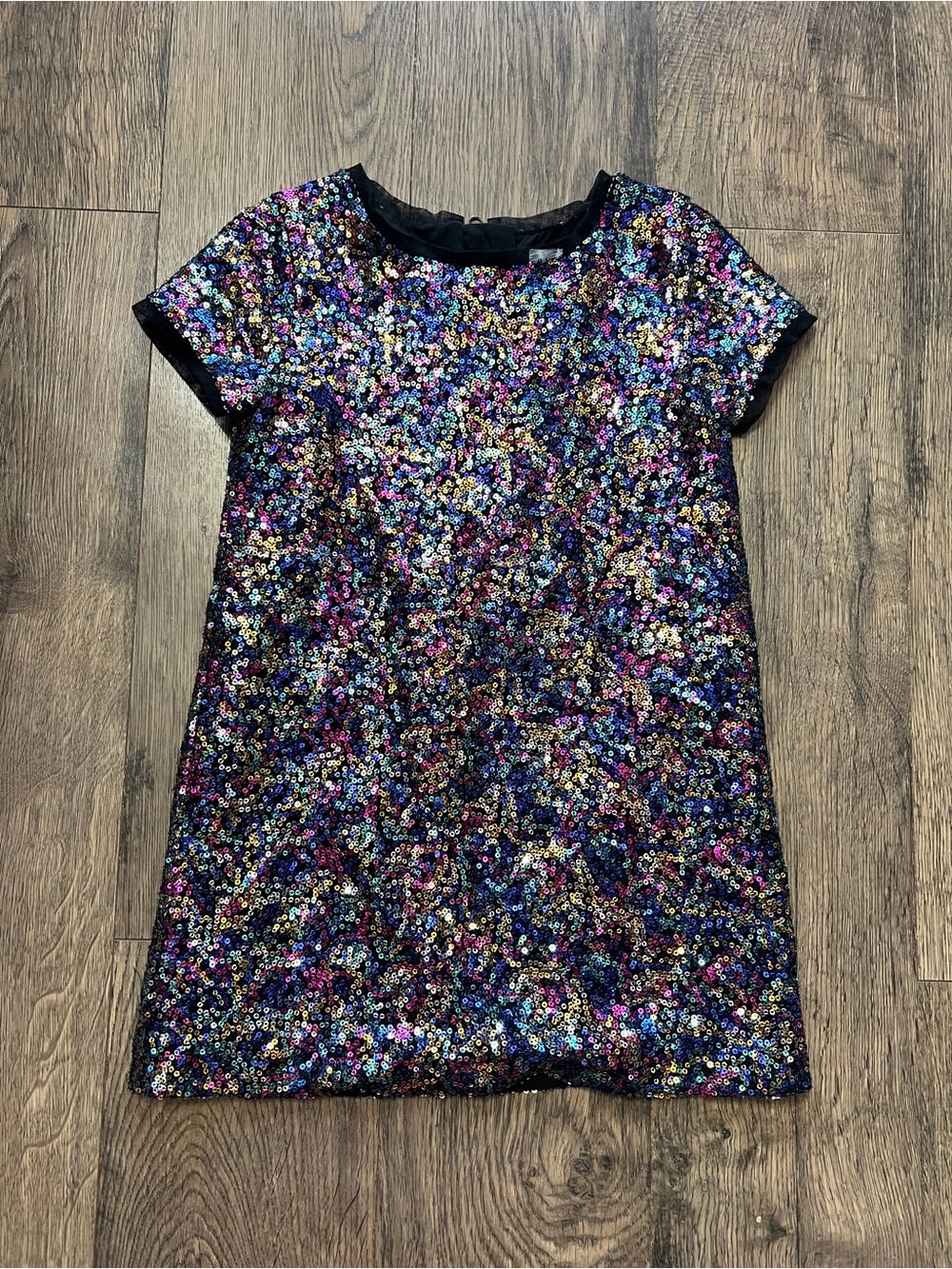 GAP Girls' Multicolor Sequin Party Dress - Size XS
